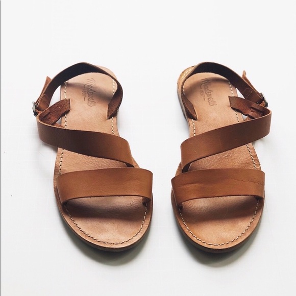 Madewell Shoes - Madewell Leather Strap Sandals Sz 9.5